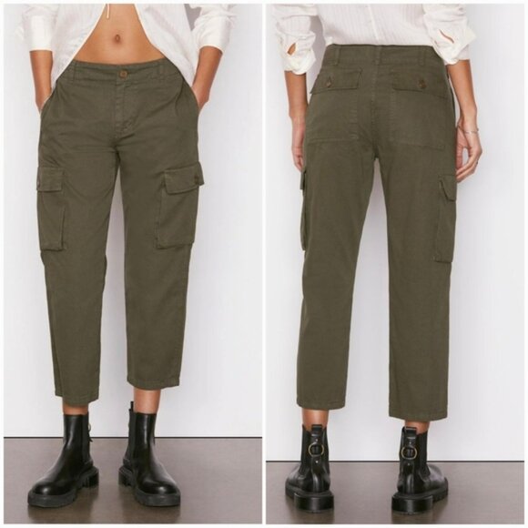 Frame Relaxed Utility Pant in Washed Surplus Size 26 - Picture 1 of 12